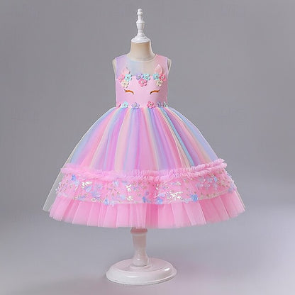 Girl Flower Kid's Dress Girls' Princess