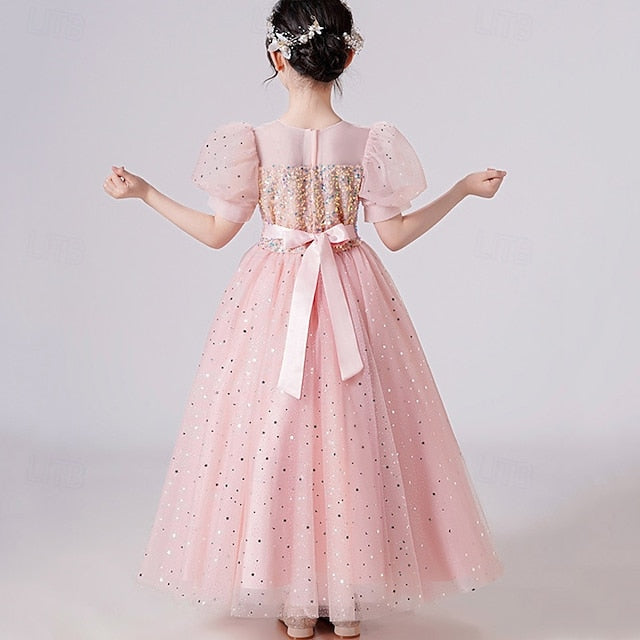 Princess Girl Girls' Flower Kid's Dress