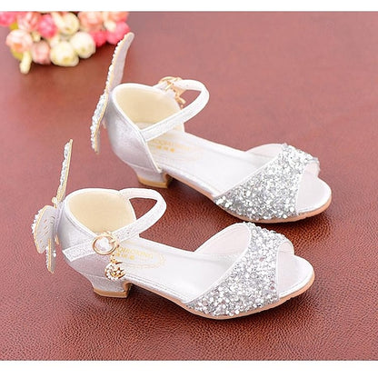 Glittery Princess Shoes Butterfly �?Sparkly Girls'