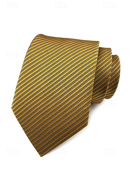 Men's tie satin striped
