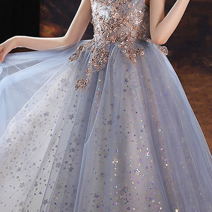 Flower Girls' Sequin Girl Dress Short Party Kids