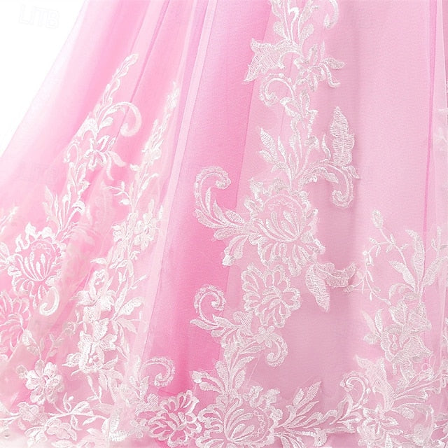 Kid's Dress Princess Girls' Girl Flower