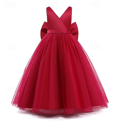 Girls' Girl Kid's Dress Princess Flower
