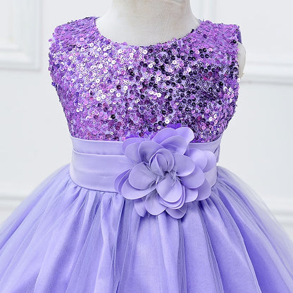 Flower Party Girl Girls' Dress Wedding