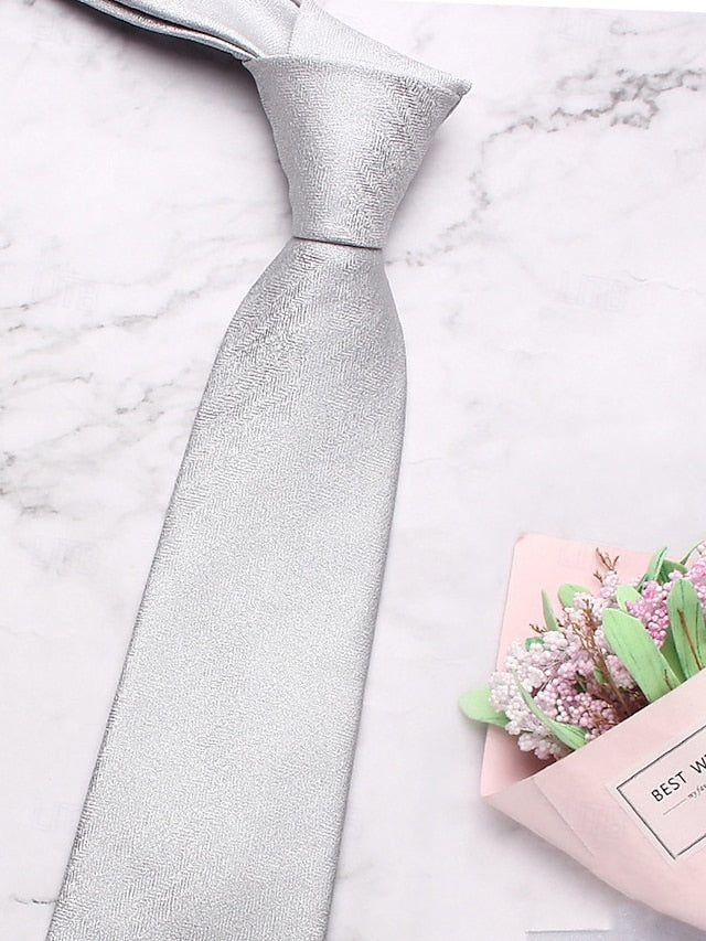 Herringbone – Polyester Tie Christmas Stylish Men's