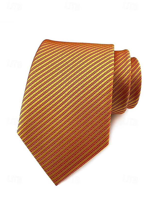 Men's tie satin striped