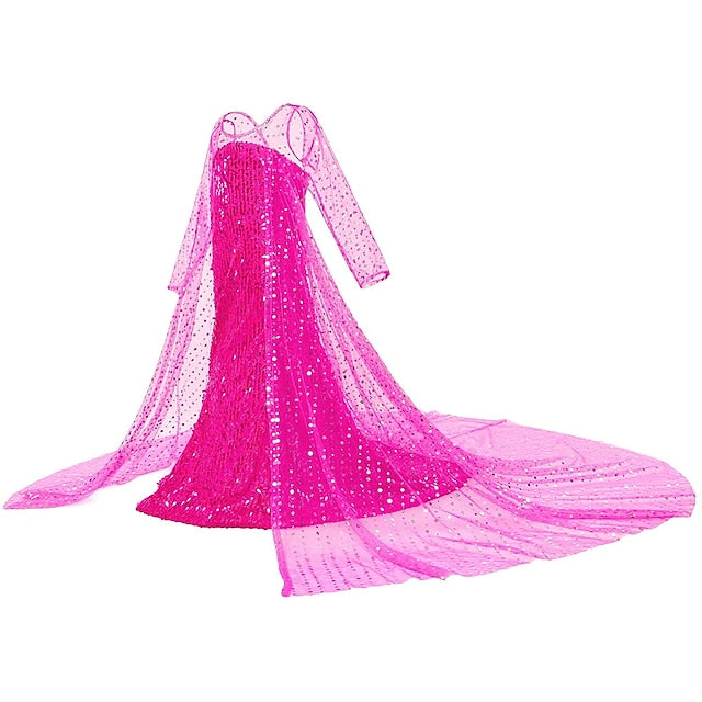 Elsa Girl Dress Princess Flower Girls' Movie Frozen