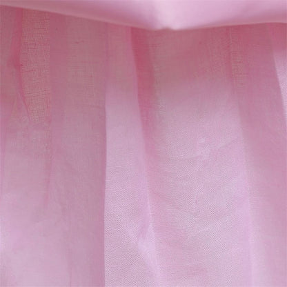 Purple Floral Blue Party Lace Girls' Dress Blushing Kids