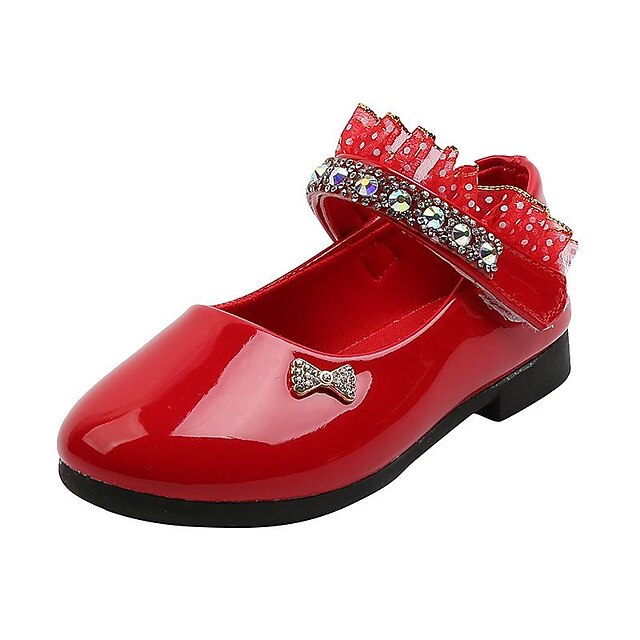 Jane Shoes Daily Flats Lolita Girls' Dress Mary Water PU