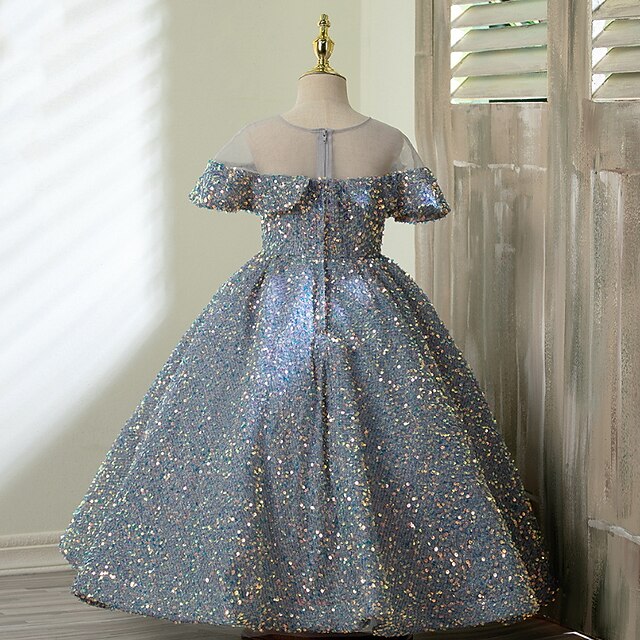 Girls' Dress Flower Gown Girl Evening Party