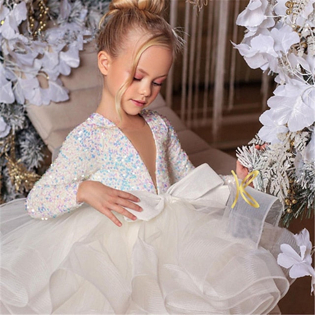 First Girl Communion Girls' Flower Dress