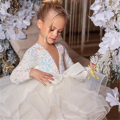 First Girl Communion Girls' Flower Dress