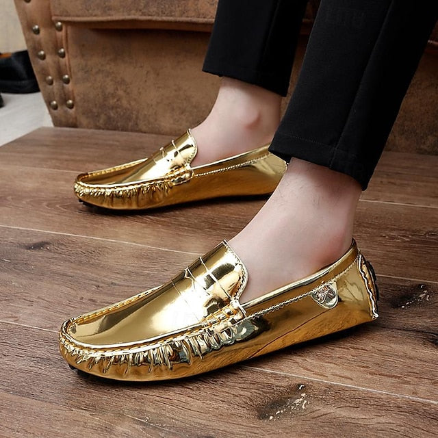 Men's Penny Driving Loafers & Slip-Ons PU Leather