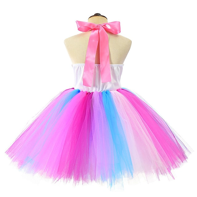 Aqua Little Mermaid Princess Ariel Flower Tail Girl