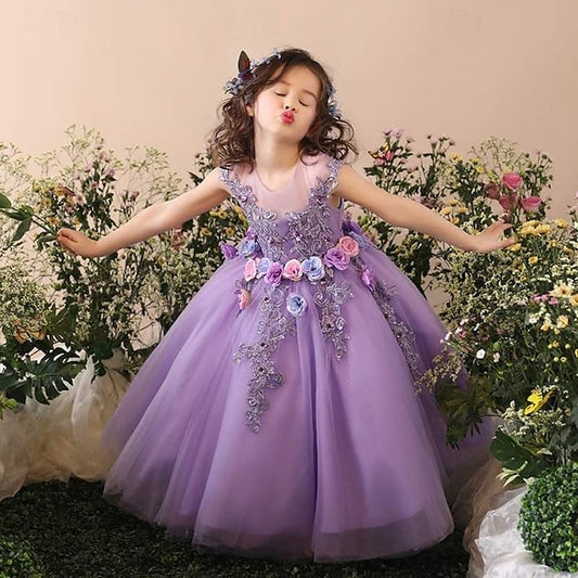 Flower Kid's Dress Girls' Girl Princess