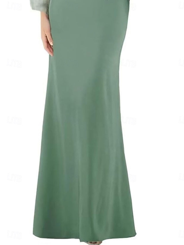 Dress Bride Mother Elegant Trumpet Off Mermaid / of Shoulder the