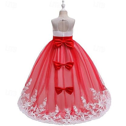 Dress Girls' Kid's Flower Princess Girl
