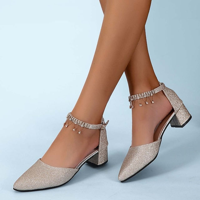 Wedding Shoes Bridesmaid Bridal Elegant Women's Pumps