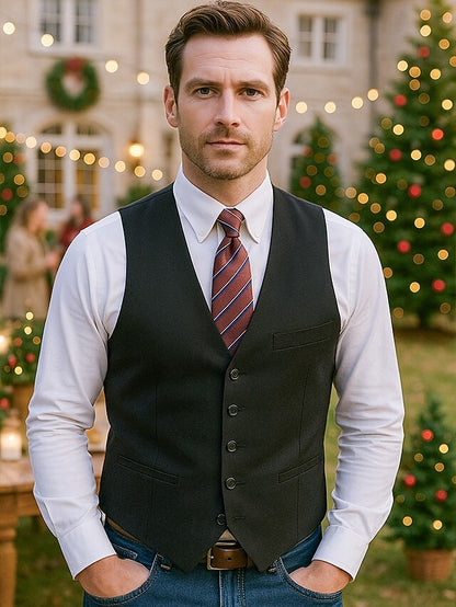 Classic Necktie Tie Men's Silk and Paisley Striped