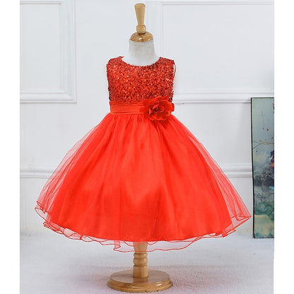 Flower Party Girl Girls' Dress Wedding