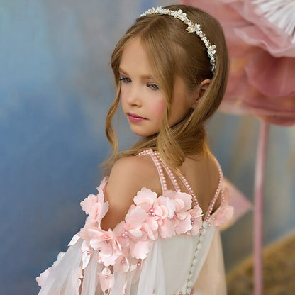 First Girl Girls' Flower Party Communion Dress