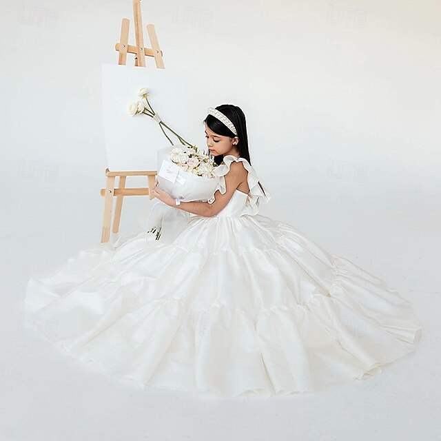 Girls' Dress Girl Formal First Communion Flower