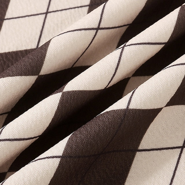 Pieces Kids 2 Set Girls' Dress Block Color Long Suits