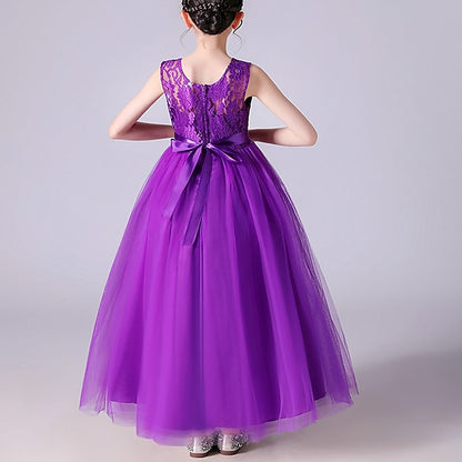 Flower Girl Evening Dress Gown Party Girls'