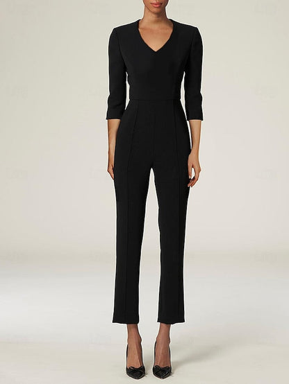 the Simple Dress Mother Overskirt of Jumpsuit Bride With Elegant