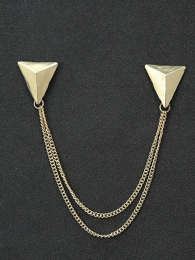 Collar Christmas Alloy – Pins Reindeer Elegant Men's