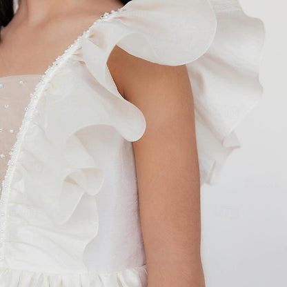 Girls' Dress Girl Formal First Communion Flower