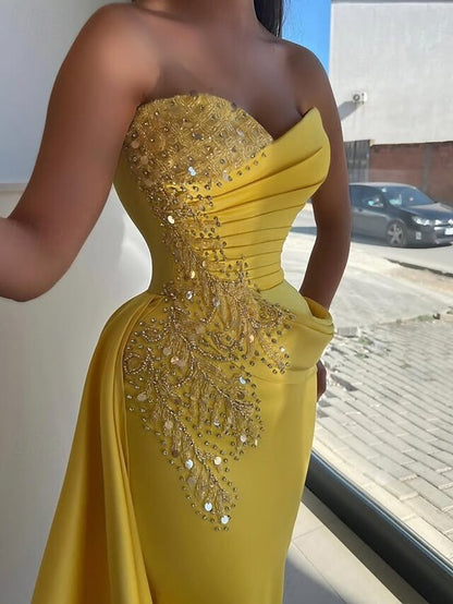 Evening Mermaid Gown Trumpet Dress Formal / Wedding Elegant