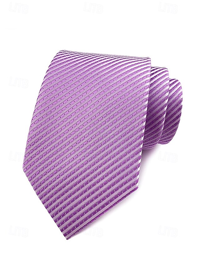 Men's tie satin striped