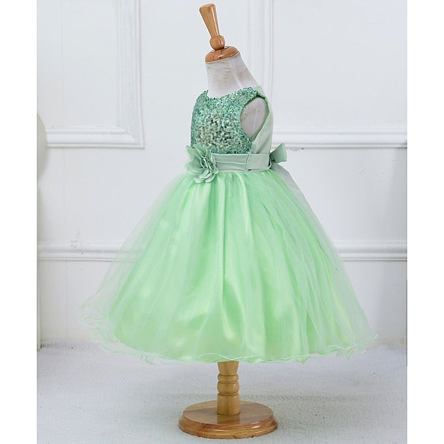 Flower Party Girl Girls' Dress Wedding