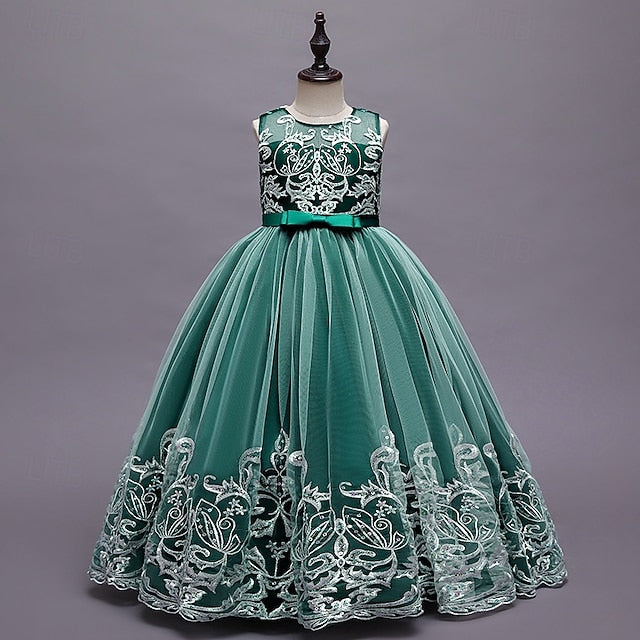 Princess Girl Kid's Dress Flower Girls'