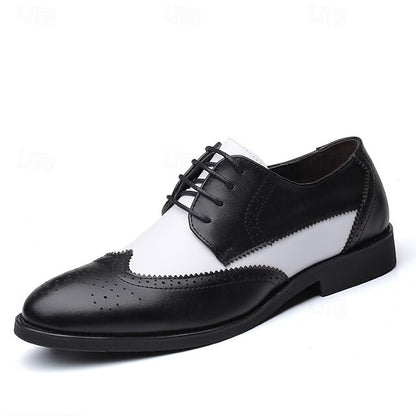 with White Black and Shoes Oxford Brogue Men's
