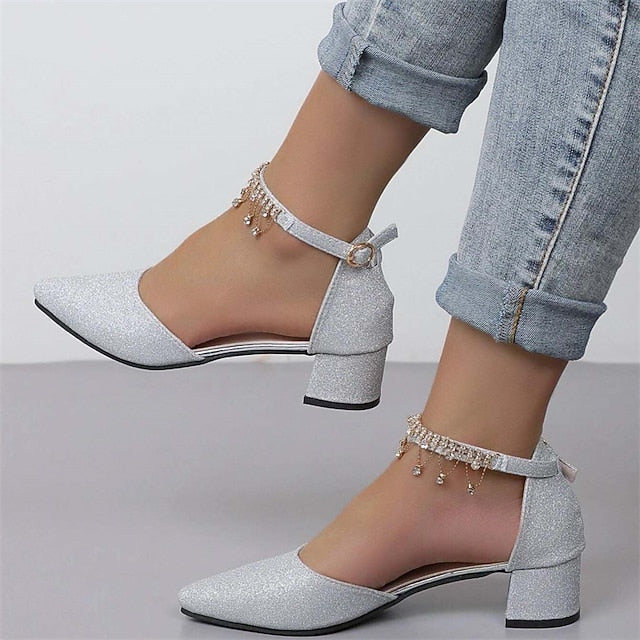 Wedding Shoes Bridesmaid Bridal Elegant Women's Pumps