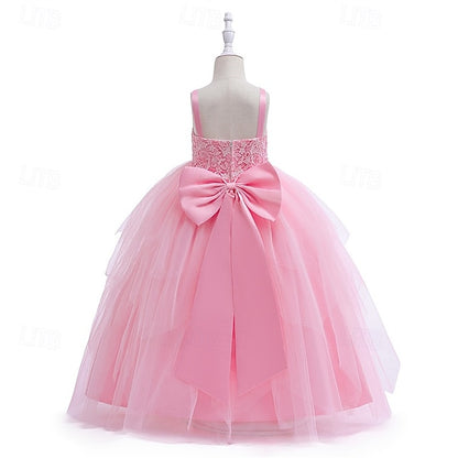 Girl Girls' Kid's Flower Princess Dress