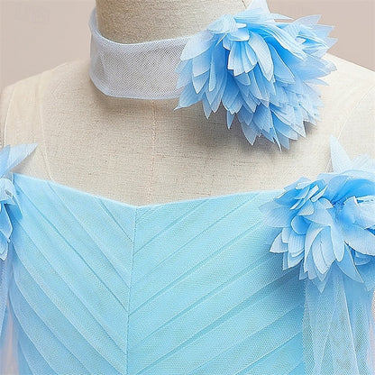 Dress Kid's Girl Flower Princess Girls'