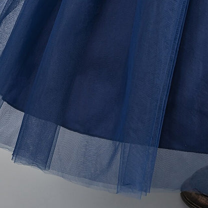 Floral Sleeveless Girls' Dress Party Kids Special Wedding