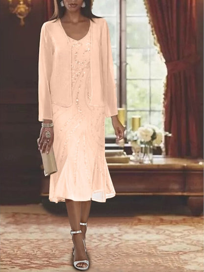 Beach Piece of Two Wedding the Dress Mother Bride Formal Mermaid