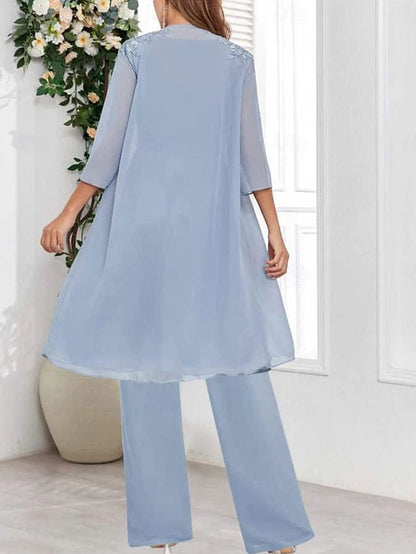 Elegant V the Dress Mother 3 Bride Wedding Simple Piece Guest of