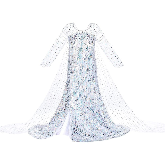 Elsa Girl Dress Princess Flower Girls' Movie Frozen