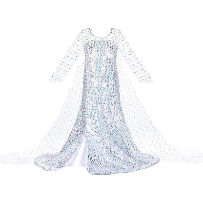 Elsa Girl Dress Princess Flower Girls' Movie Frozen