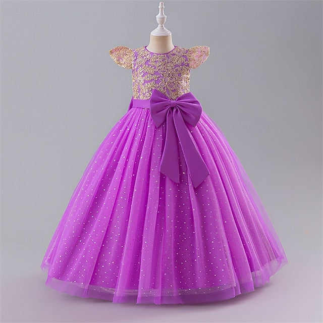 Dress Princess Kid's Girl Flower Girls'
