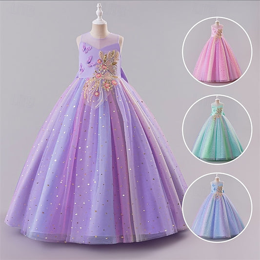 Dress Girls' Princess Flower Kid's Girl