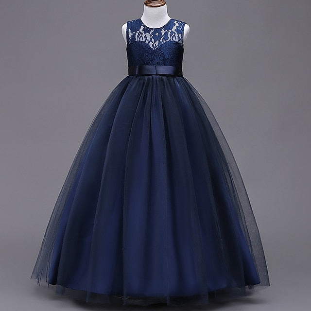 Flower Girl Evening Dress Gown Party Girls'