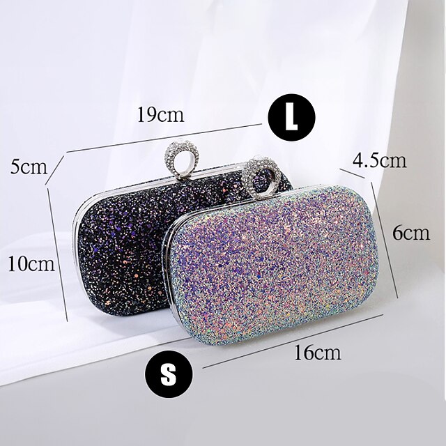 PU Wristlet Clutch Evening Leather Bag Women's Bags