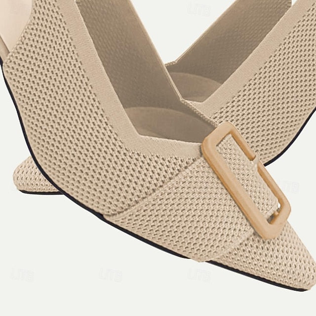 Women's Flyknit Heels Shoes Size Outdoor Plus Wedding