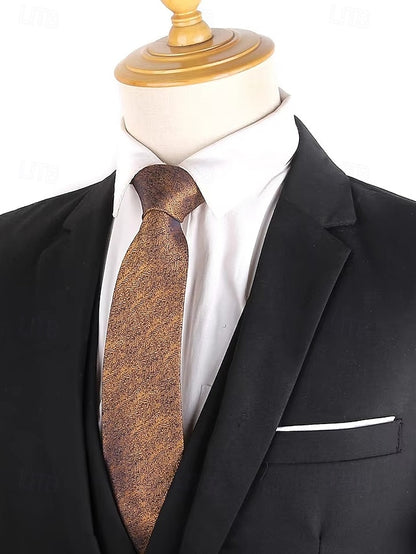 Herringbone – Polyester Tie Christmas Stylish Men's